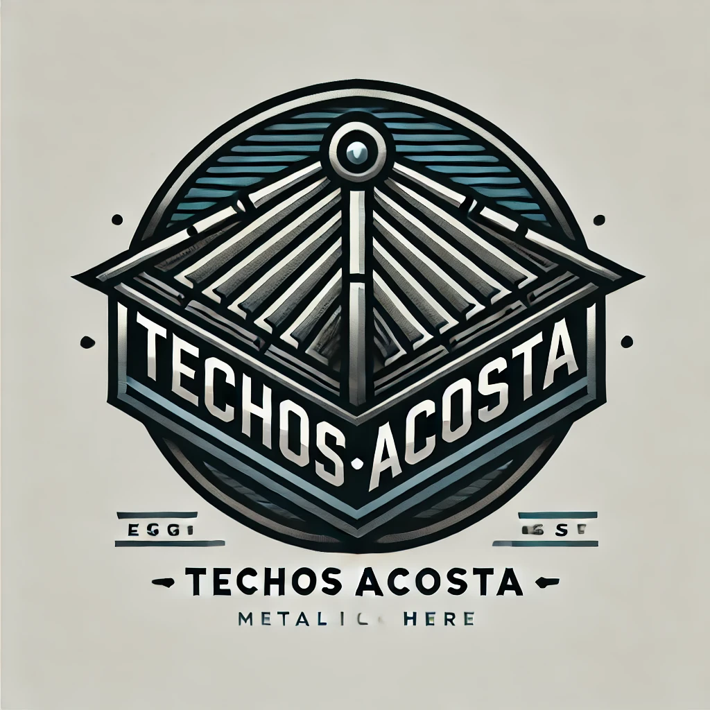 la imagen muestra un logo de techo